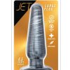 Jet Plug Butt Plug - Large - Carbon Metallic Black