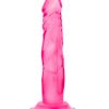 Naturally Yours Mini Dildo 5.75in - Pink
