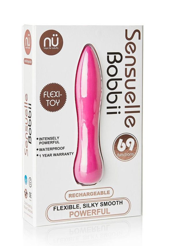 Nu Sensuelle Bobbii Rechargeable Silicone Bullet - Magenta