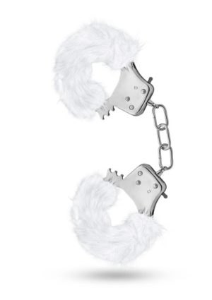 Temptasia Plush Fur Cuffs - White