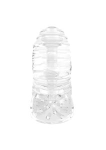 ME YOU US Glacier Dual End Stroker Masturbator - Clear