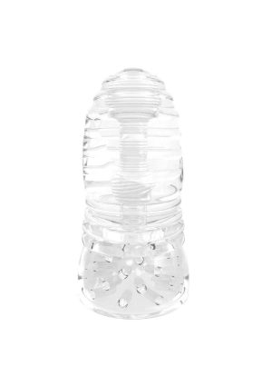 ME YOU US Glacier Dual End Stroker Masturbator - Clear