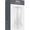 ME YOU US Ripple Dual End Stroker Masturbator - Clear