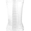 ME YOU US Ripple Dual End Stroker Masturbator - Clear