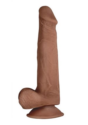 Realcocks Dual Layered #3 Bendable Dildo 7.5in - Caramel