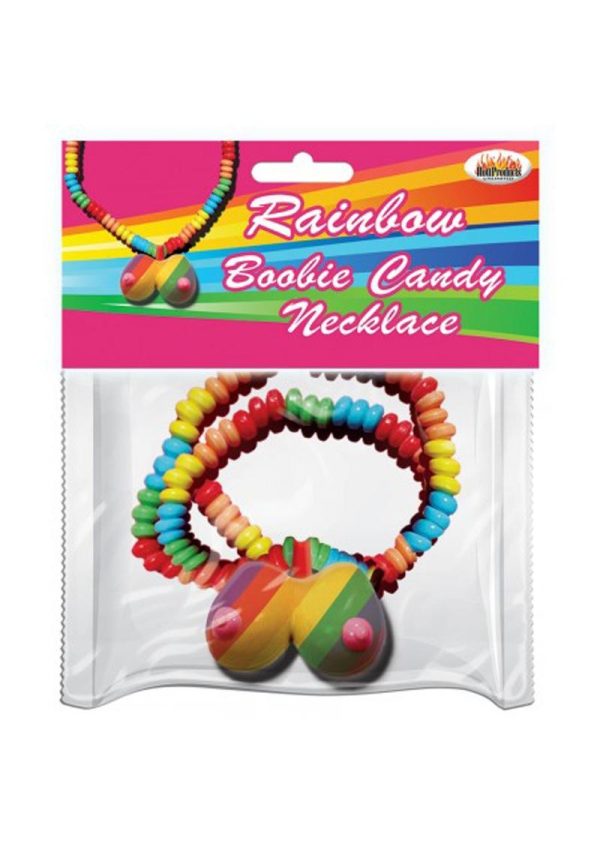 Rainbow Boobie Candy Necklace