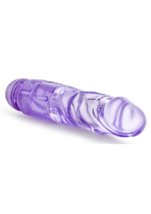 Naturally Yours The Little One Vibrating Dildo 6.7in - Purple