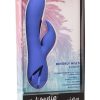 California Dreaming Beverly Hills Bunny Silicone USB Rechargeable Multifunction Waterproof - Blue