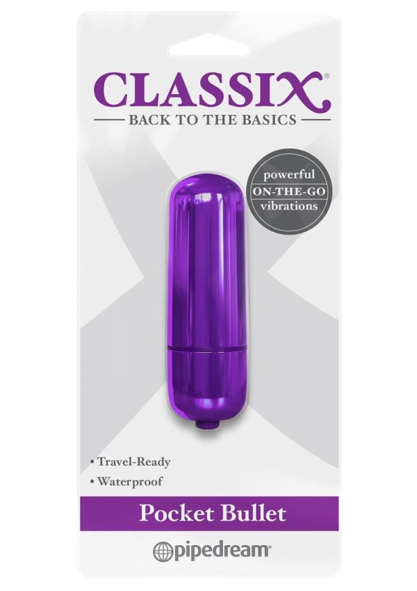 Classix Vibrating Pocket Bullet - Purple