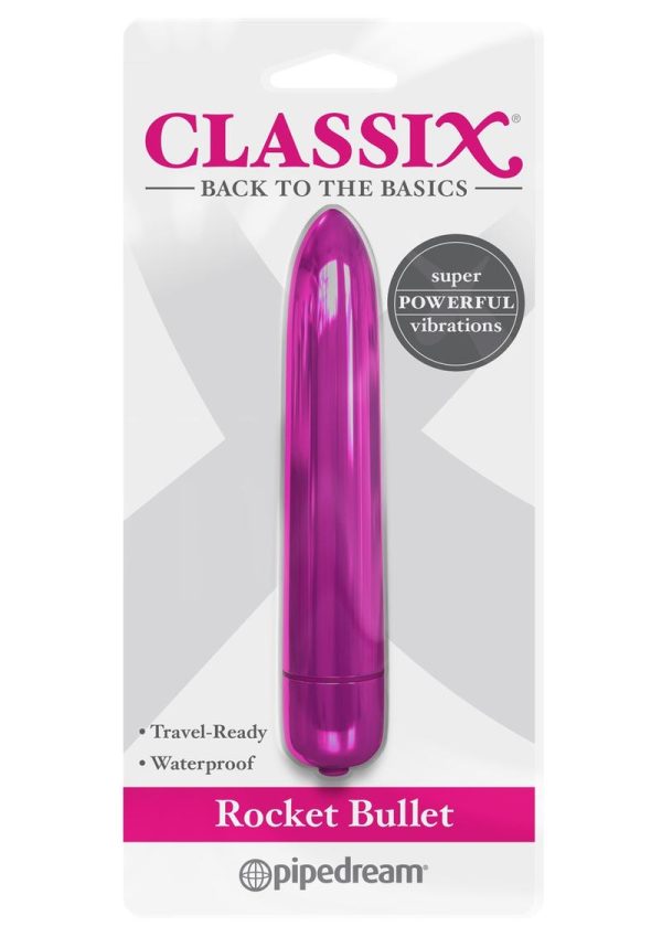 Classix Vibrating Rocket Bullet - Pink