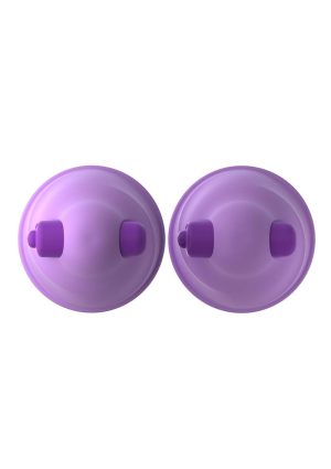 Fantasy For Her Silicone Vibrating Nipple Suck Hers Waterproof 2in - Purple