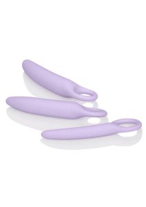 Dr. Laura Berman Alena Silicone Dialators Set (3 Piece Kit)- Purple