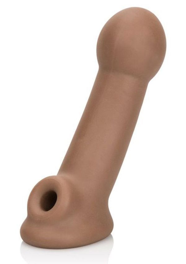 Ultimate Extender Penis Sleeve 6.25in - Chocolate