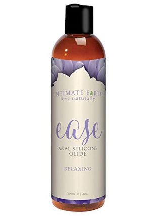 Intimate Earth Ease Relaxing Anal Silicone Glide Lubricant 4oz