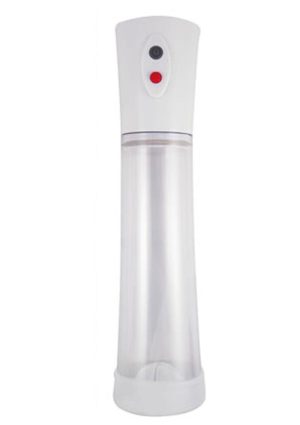 Commander Electric Rechargeable Penis Pump - Clear