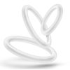 Performance VS4 Pure Premium Silicone Cock Ring Set (3 Sizes) - White