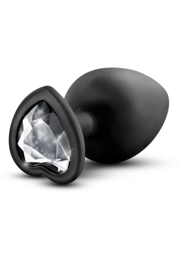 Temptasia Bling Plug Silicone Butt Plug - Large - Black