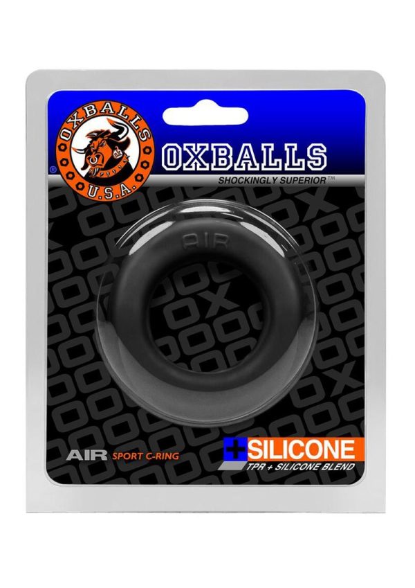 Oxballs Air Silicone Sport Cock Ring - Black