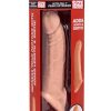Size Matters Penis Extender Sleeve Realistic 2in - Vanilla