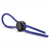 Stay Hard Silicone Loop Cock Ring - Blue