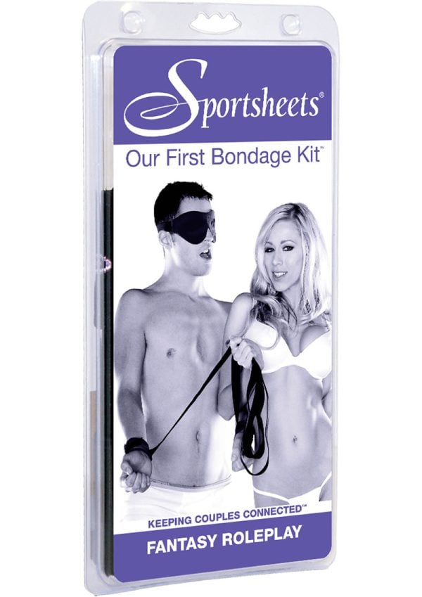 Sex and Mischief Our First Bondage Kit - Black