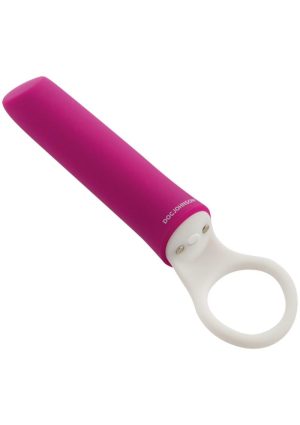 iVibe Select iPlease USB Magnetic Silicone Mini Vibrator Waterproof 5.25in - Pink