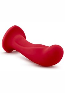 Temptasia Jezebel Silicone Dildo 6in - Crimson