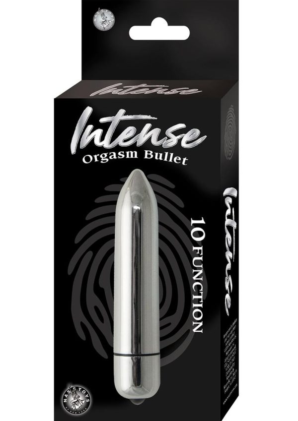 Intense Orgasm Bullet Vibrator - Silver