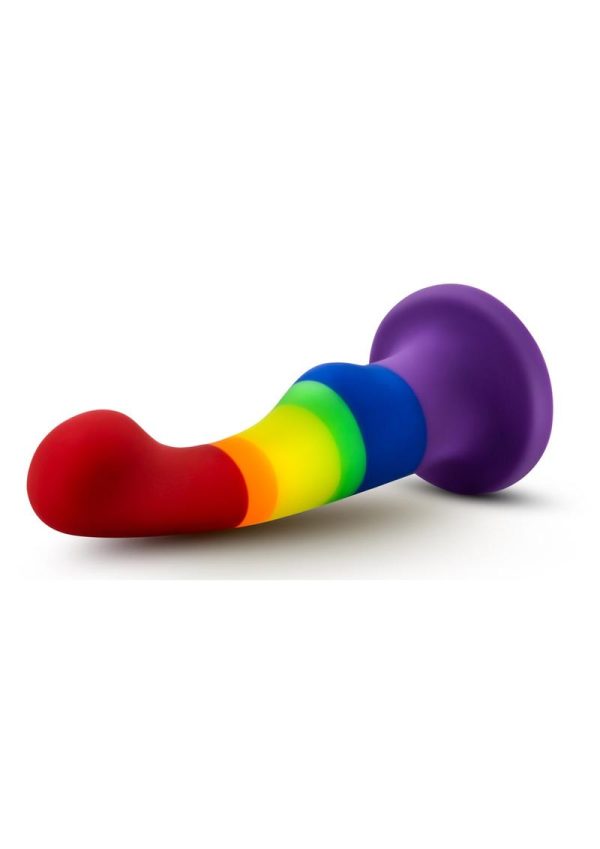 Avant Pride P1 Freedom Silicone Dildo 6in - Multicolor