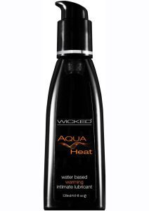 Wicked Aqua Heat Water Based Warming Lubricant 4oz