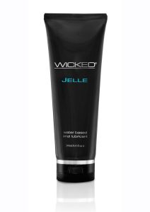 Wicked Jelle Water Based Anal Lubricant 8oz