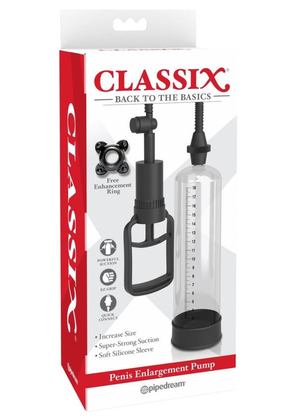 Classix Penis Enlargement Pump - Clear