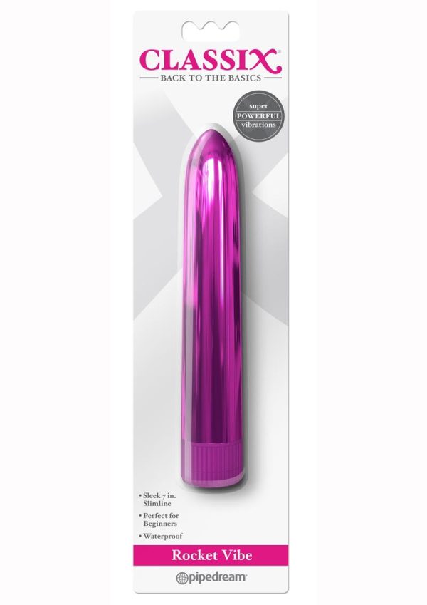 Classix Rocket Vibrator - Pink