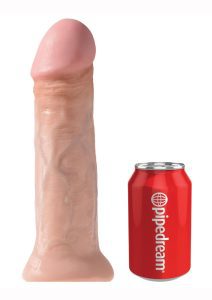 King Cock Realistic Dildo 11in - Vanilla