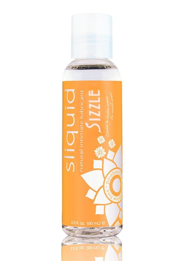 Sliquid Natural Sizzle Stimulating Lubricant 2oz