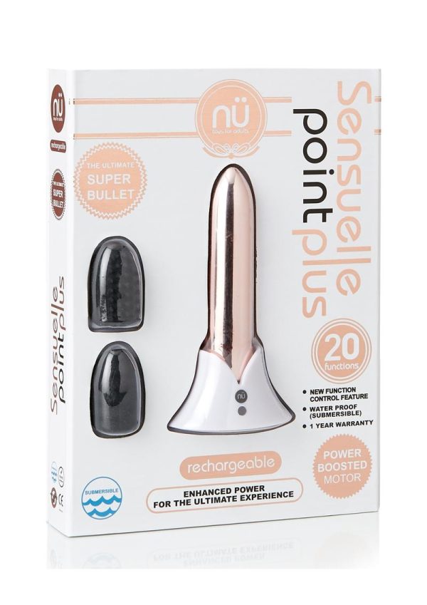 Nu Sensuelle Point Plus Rechargeable Bullet - Rose Gold