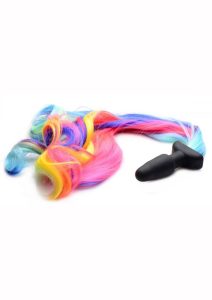 Tailz Pony Tail Anal Plug - Rainbow