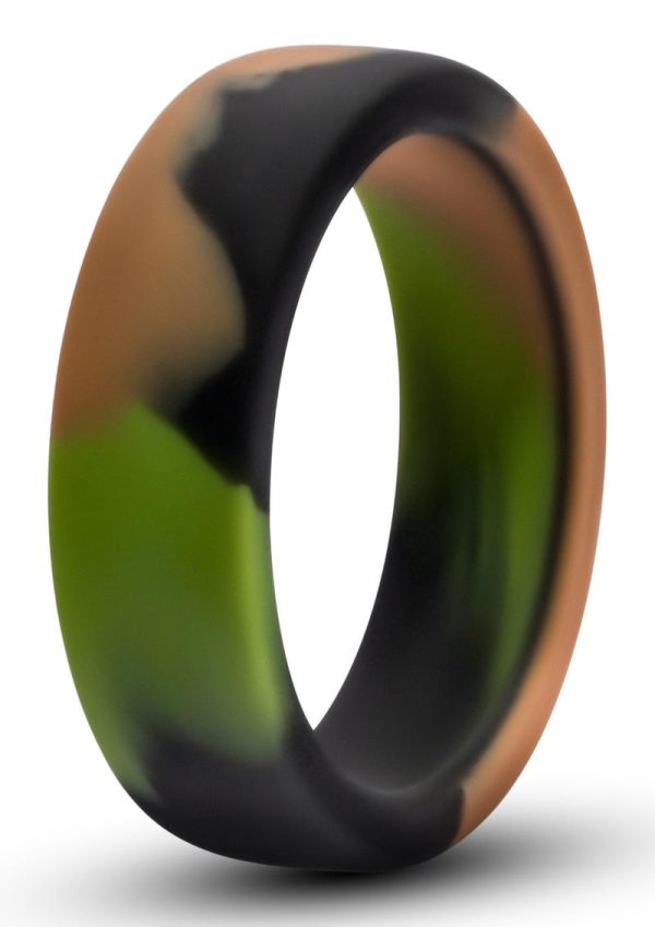 Performance Silicone Camo Cock Ring - Green Camouflage