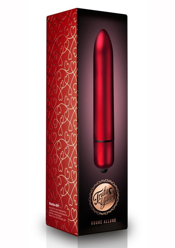 Truly Yours Rouge Allure Bullet Vibrator - Red