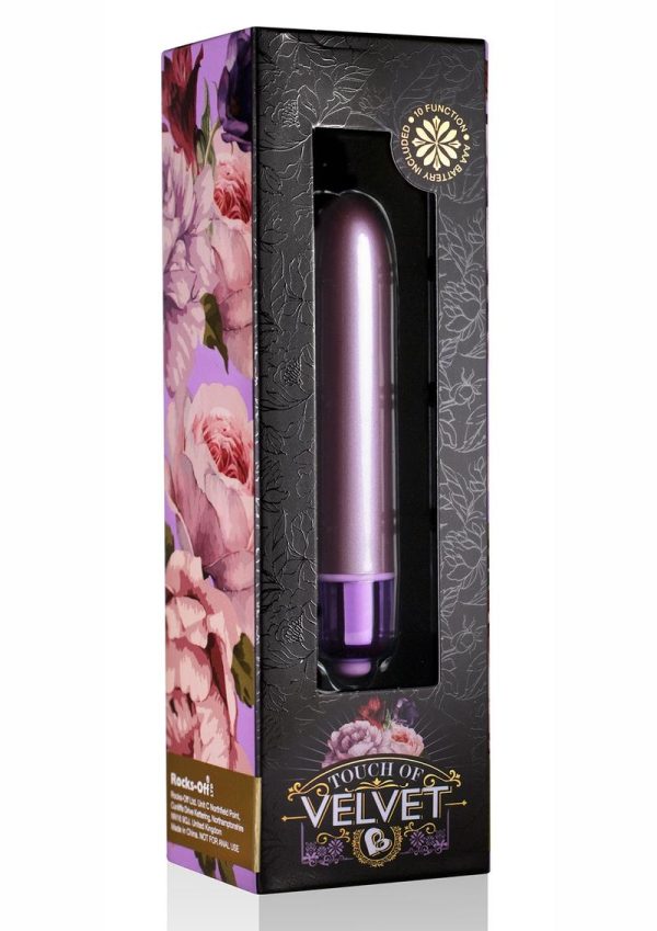 Touch Of Velvet Bullet Vibrator - Soft Lilac