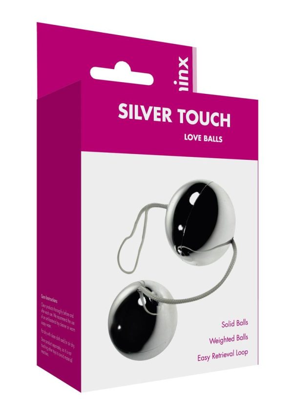 ME YOU US Silver Touch Kegel Love Balls - Silver