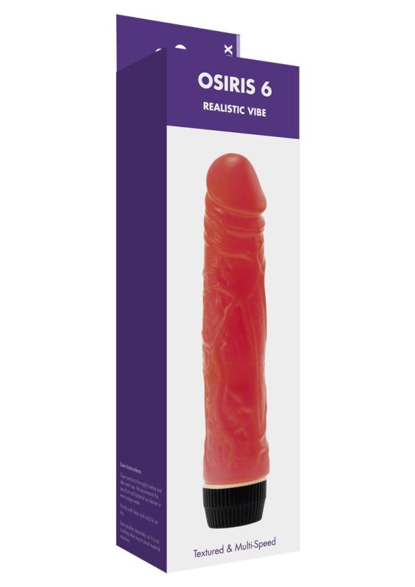 ME YOU US Osiris 6 Realistic Vibrator - Red