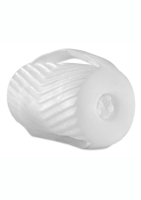 Perfect Fit Male Masturbator with Grips SilaSkin - Clear