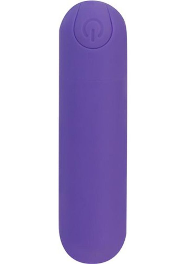 PowerBullet Essential Rechargeable Vibrating Bullet - Purple