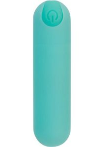 PowerBullet Essential Rechargeable Vibrating Bullet - Teal