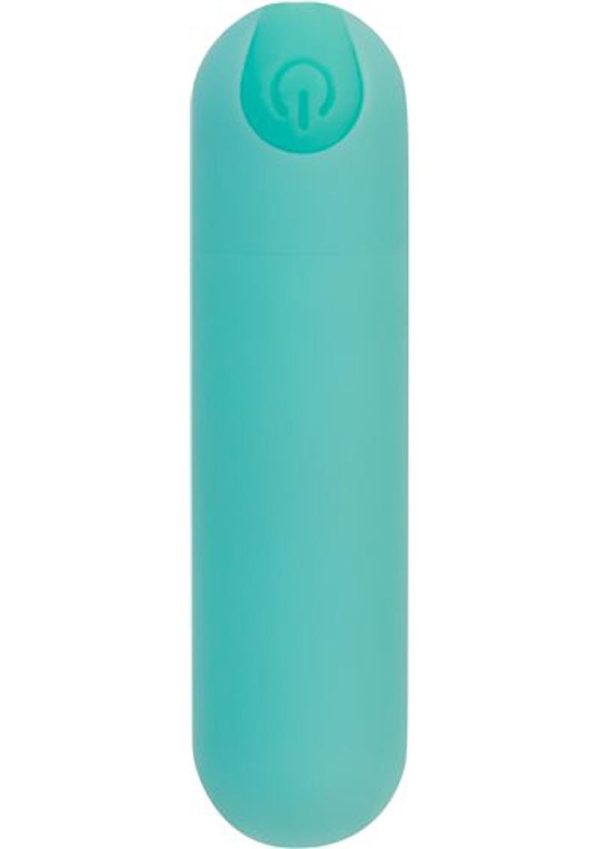 PowerBullet Essential Rechargeable Vibrating Bullet - Teal