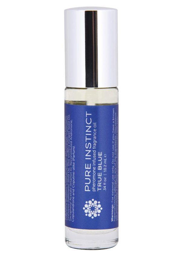 Pure Instinct Pheromone Fragrance Oil True Blue Roll On .35oz