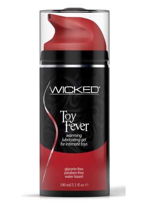 Wicked Toy Fever Warming Water Based Gel Lubricant 3.3oz