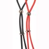 My Cockring Extreme Cocktie Adjustable Cock Ring (2 Per Pack) - Black/Red