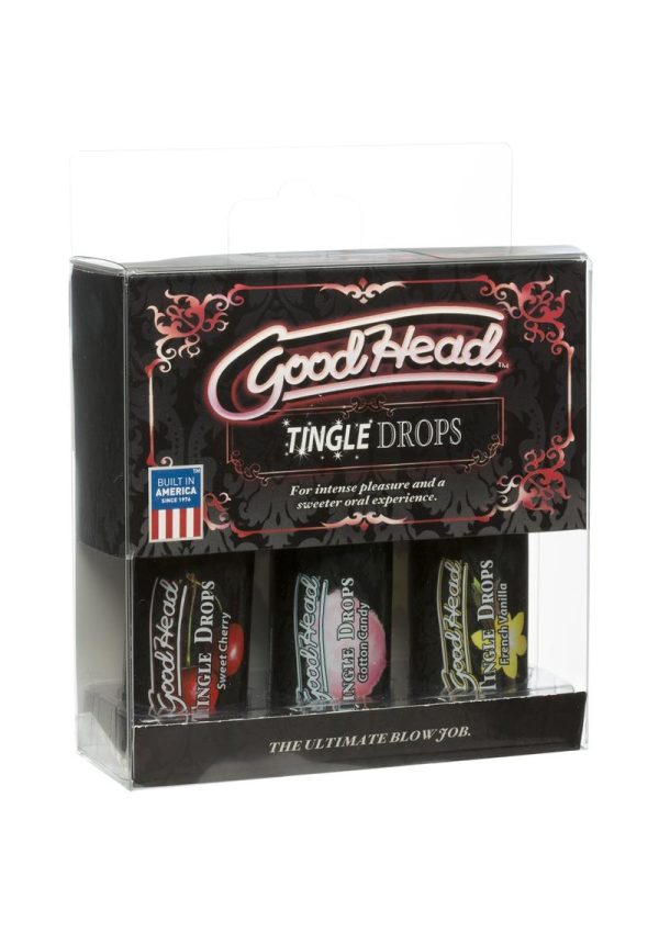 GoodHead Tingle Drops 1oz Assorted (3 Pack)